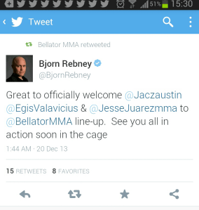 bellator tweet