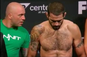 Matt Brown Weigh-In 172.5 lbs 