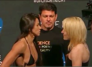 Claudia v Tina Face Off 