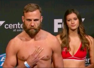 Kyle Kingsbury Weigh-In 204.5 lbs 