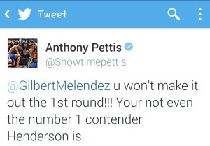 Pettis tweet
