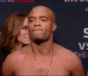 Anderson Silva weigh in UFC 183