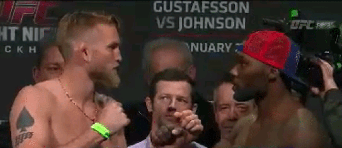 UFC STOCKHOLM, SWEDEN WEIGH-IN&nbsp;RESULTS