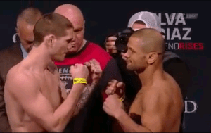 Thiago Alves vs Jordan Mein Face off