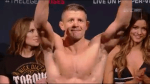 Tom Watson weigh in UFC 183