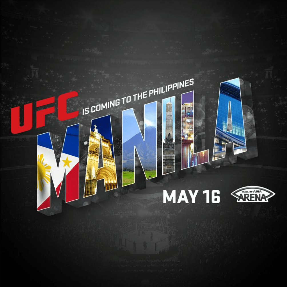 GET READY! MAY 16TH UFC IS COMING TO&nbsp;MANILA
