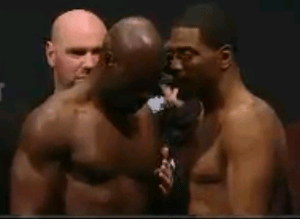 Uriah Hall and Ron Stallings Face Off