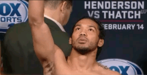 Benson Henderson UFC Broomfield Weigh-In