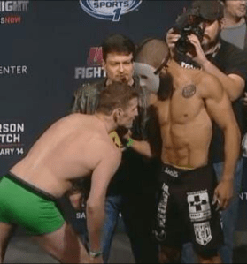 Chas Skelly Vs Jim Alers UFC Broomfield Face Off