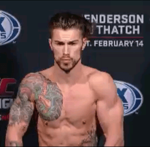 Brandon Thatch UFC Broomfield Weigh-In