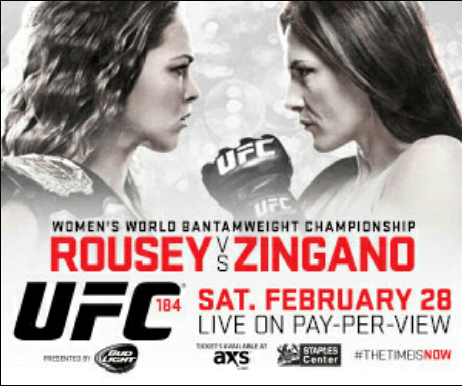 UFC 184: ROUSEY VS ZINGANO AND HOLM VS PENNINGTON EXTENDED&nbsp;PREVIEW