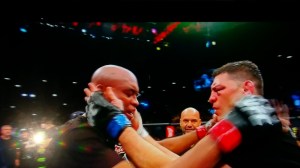 Nick mutual respect silva UFC 183