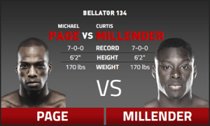 Michael Page Vs Curtis Millender