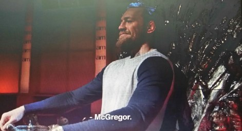 'King' Conor McGregor UFC 189 World Championship Tour 