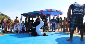 Helen Harper Jiu Jitsu on the Beach Win via Armbar 2013