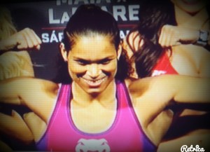 Amanda Nunes Weigh In UFC RIO