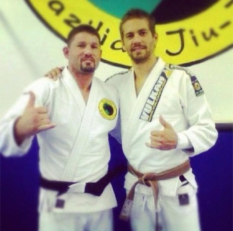 Paul Walker [Actor] and Brown Belt in Brazilian Jiu Jitsu 