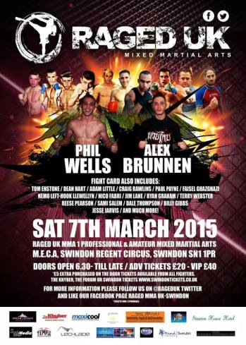 RAGED UK EVENT POSTER