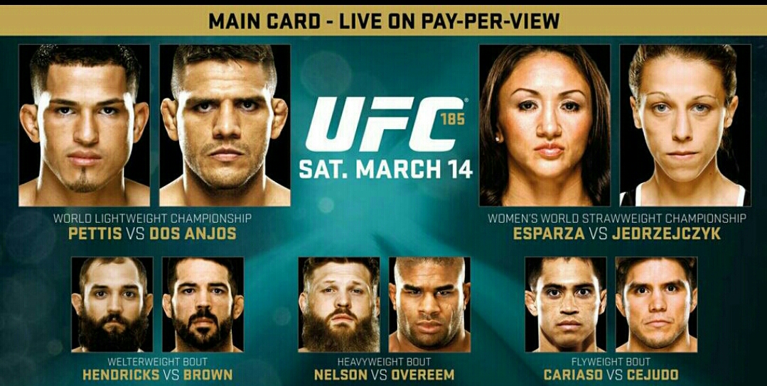 UFC 185 The Title Changes hands; Two new Champions&nbsp;crowned.