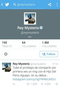Rey Mysterio Tweet