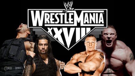 WrestleMania Brock Lesnar vs. Roman Reigns