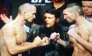 Marcus Banded vs. Stevie Ray UFC Fight Night Krakow Face off