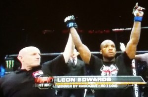 Leon Edwards Winning  UFC Fight Night  Krakow 
