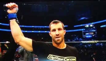 Luke Rockhold Winning UFC Fight Night New Jersey