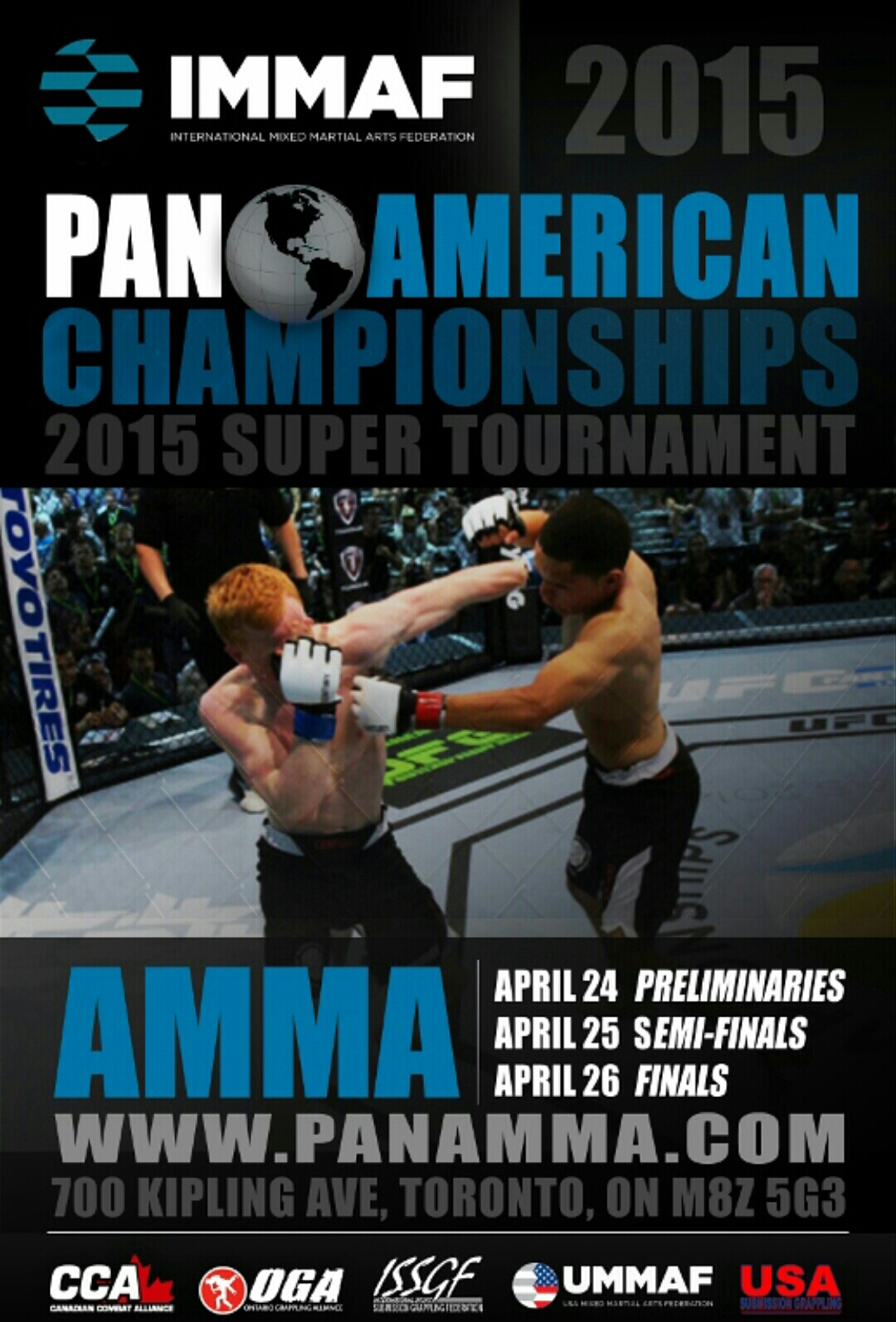 Last Chance to Apply for IMMAF Pan American Championships of Amateur&nbsp;MMA