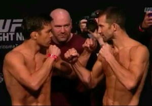 Lyoto Machida vs. Luke Rockhold UFC Fight Night New Jersey Face off