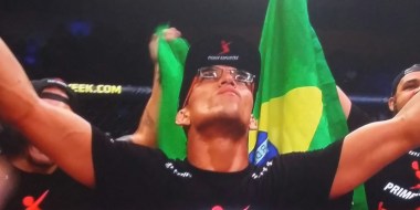 Winner Charles Oliveira UFC Fight Night 67 Goiania