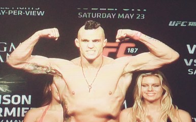 Vitro Belfort Weigh-in UFC 187