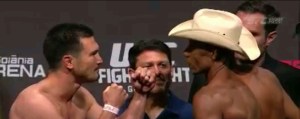 K.J. Noons vs. Alex Oliveira Face Off UFC Fight Night Goiania