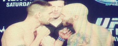 Justin Edwards vs Joe Proctor Face Off UFCNOLA