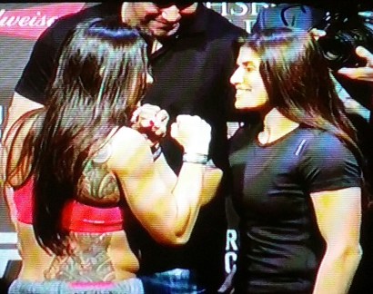 Jessica Agguliar Vs. Claudia Gadelha  UFC 190