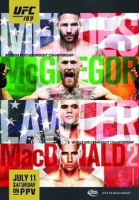 UFC 189 McGregor vs Mendes