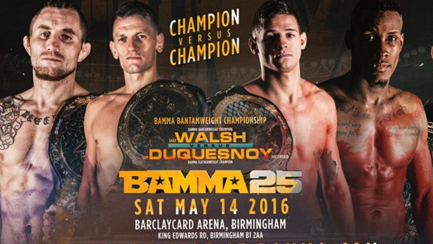 BAMMA 25 Champion vs Champion Full&nbsp;Results