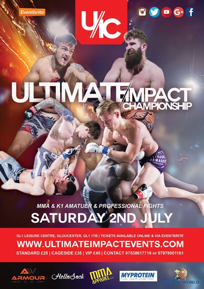 Ultimate Impact Championship 17 returns Saturday July 2nd at GL1 Leisure Centre,&nbsp;Gloucester