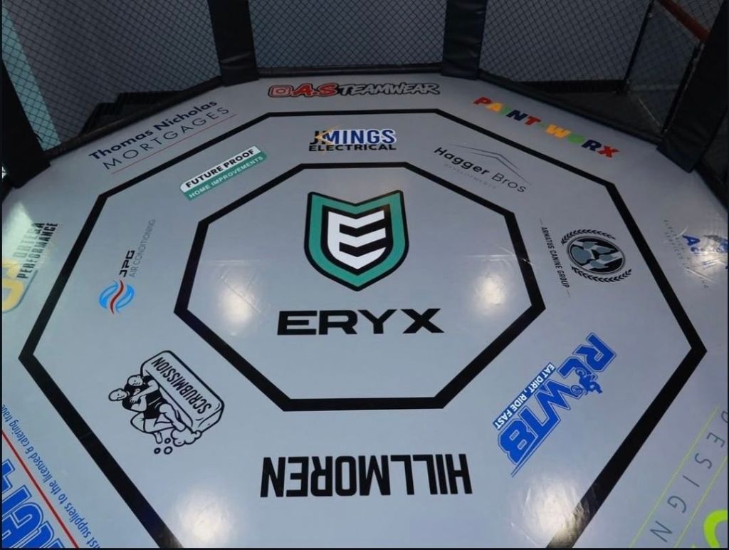 Eryxgear logo at HW1 fitness gym